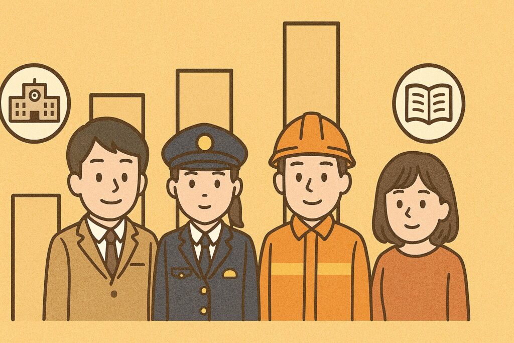 20代の地方公務員の年収