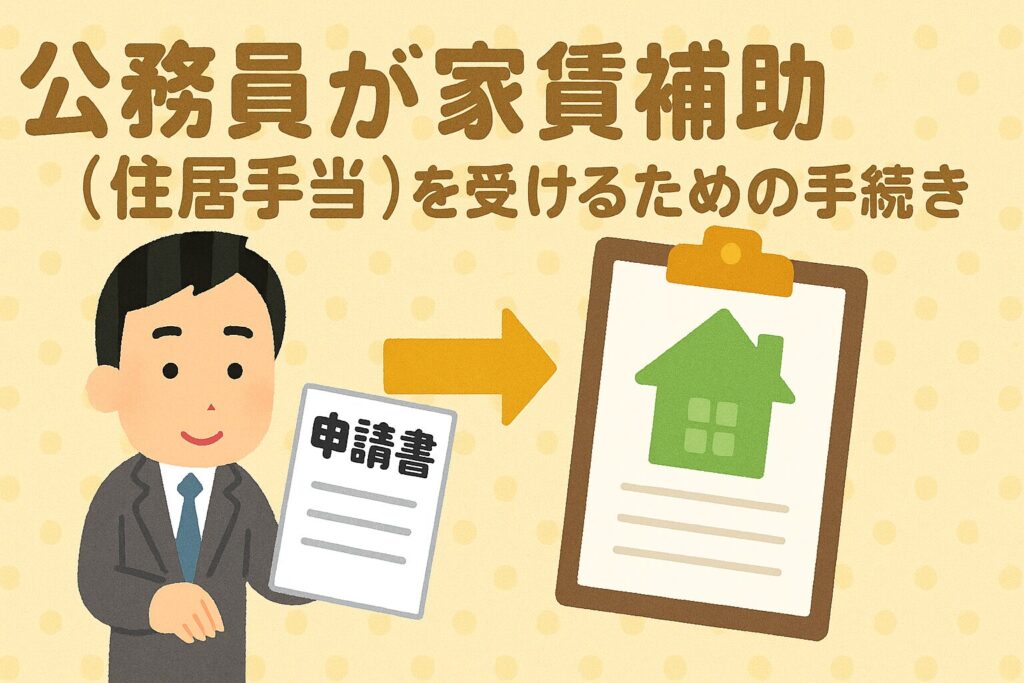 公務員　家賃補助