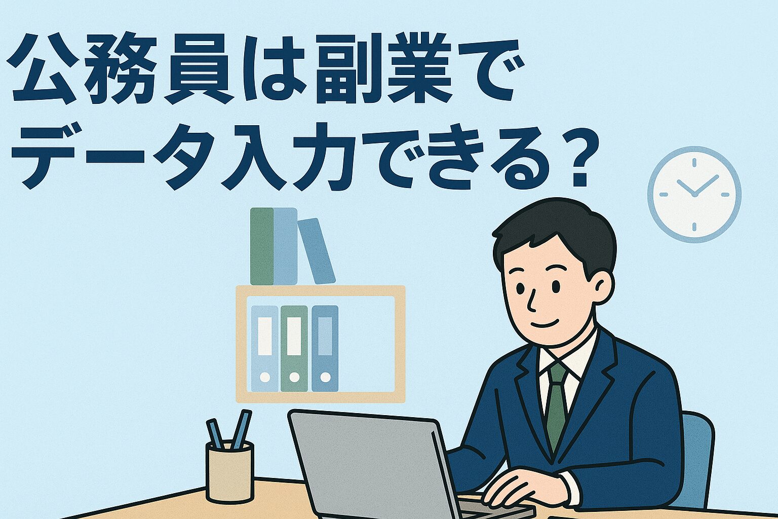 公務員の副業（データ入力）
