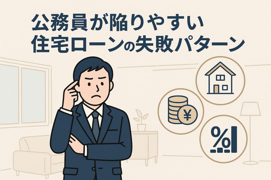 公務員住宅ローン　きつい