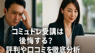 コミュトレ受講は後悔する?評判・口コミ・効果を徹底分析【失敗しない選び方も解説】